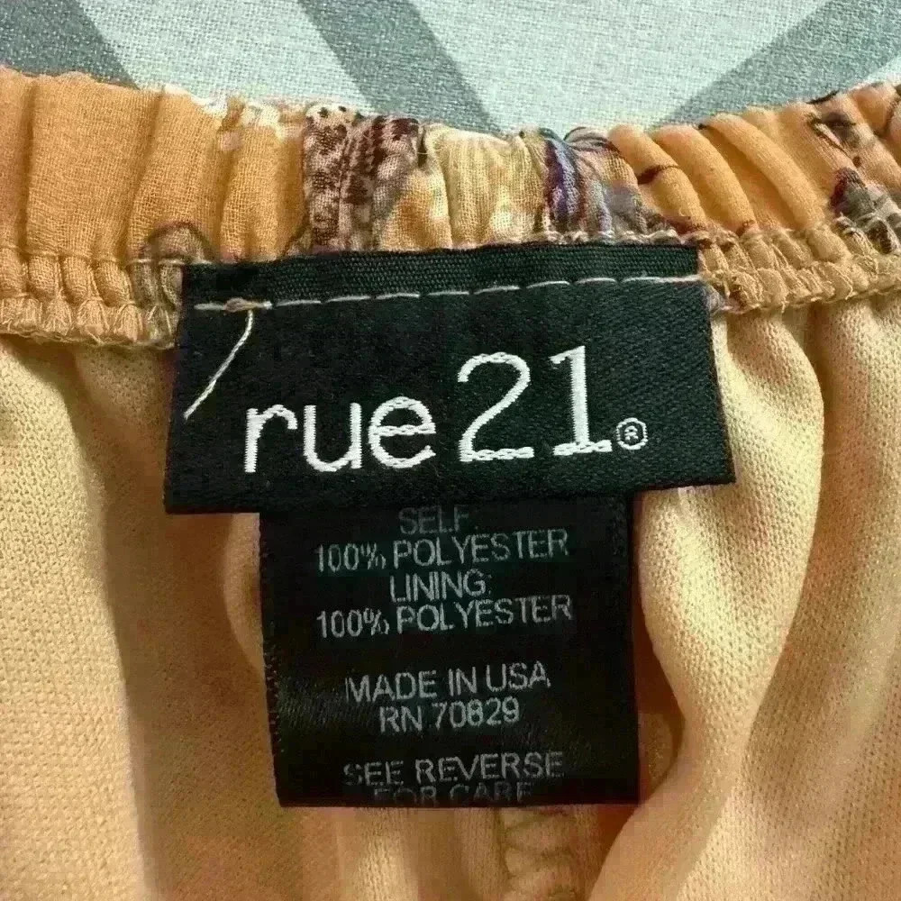 Women’s Orange Rue21 Dress - Picture 4 of 8